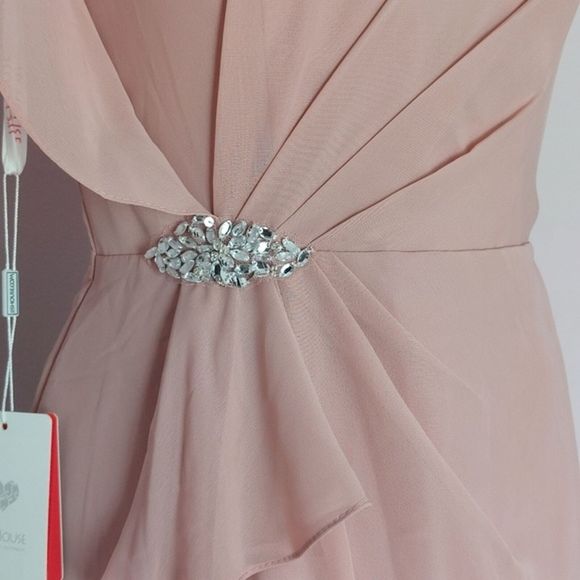 * JJs House Dusty Rose Bridesmaid Party Dress Size 8 NWT - Picture 3 of 12